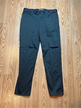 Calvin Klein Mens Slim Fit Casual Pants Green Size 34/30